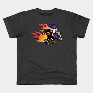 Skate-leton Kids T-Shirt